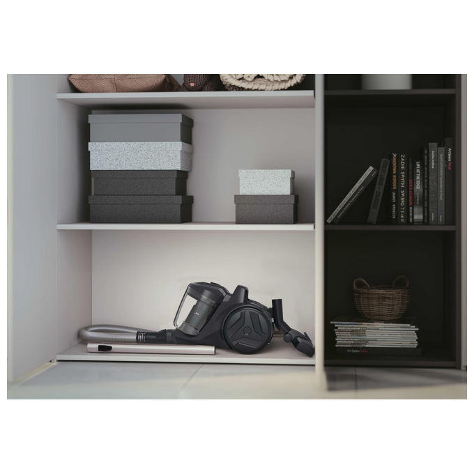 Hoover HP120PET 011 HP1 Aspirapolvere a Traino Ciclonico Senza Sacchetto 2 L 700 W 78 dB colore Grigio