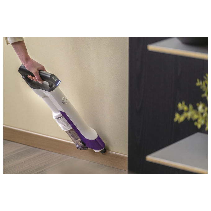 Hoover HF202P 011 Aspirapolvere a Bastone 2 in 1 Senza Sacchetto Viola