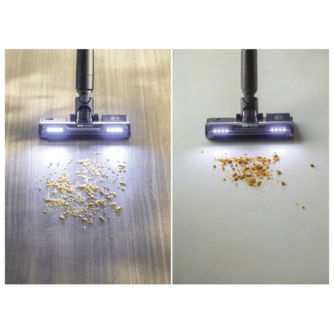 Hoover HF202P 011 Aspirapolvere a Bastone 2 in 1 Senza Sacchetto Viola