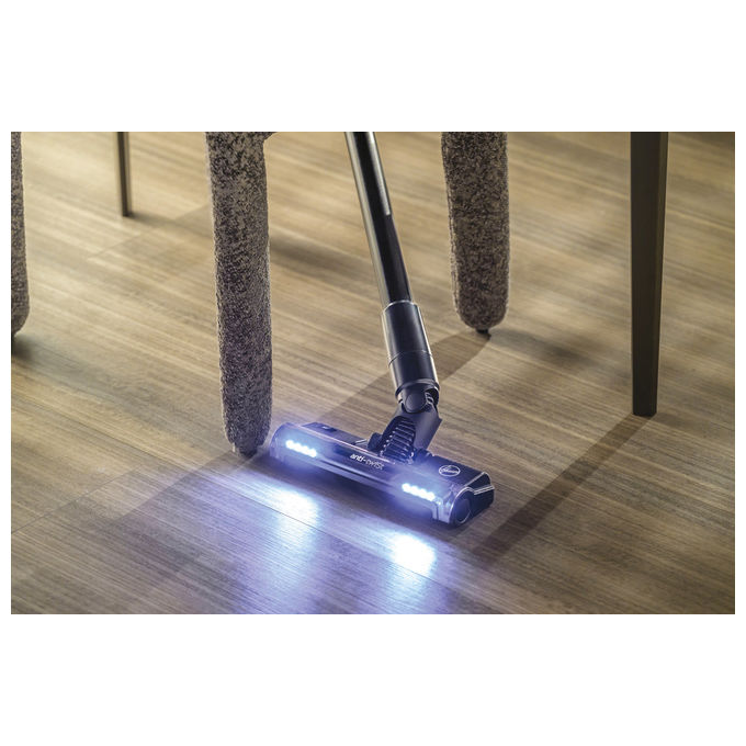 Hoover HF202P 011 Aspirapolvere a Bastone 2 in 1 Senza Sacchetto Viola