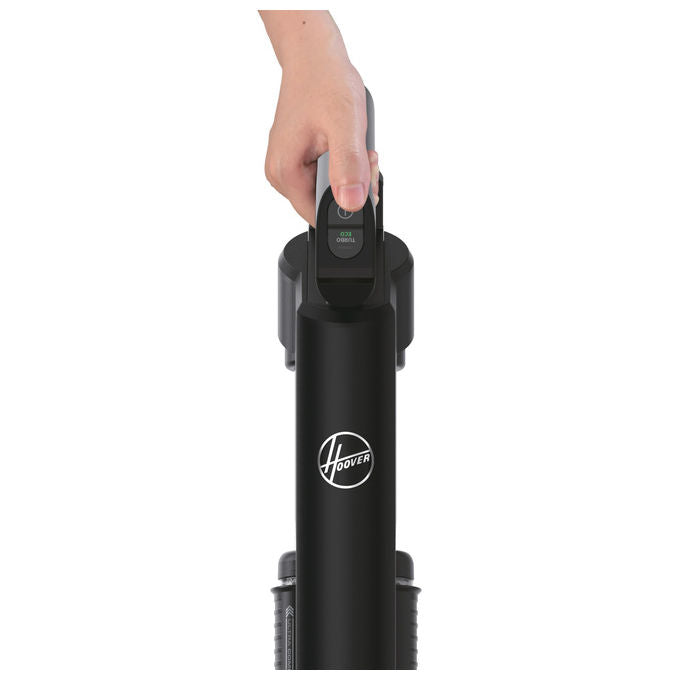 Hoover HF210H Scopa Elettrica 2 in 1 Senza Sacchetto Nero-Rosso