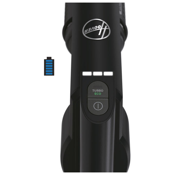Hoover HF210H Scopa Elettrica 2 in 1 Senza Sacchetto Nero-Rosso