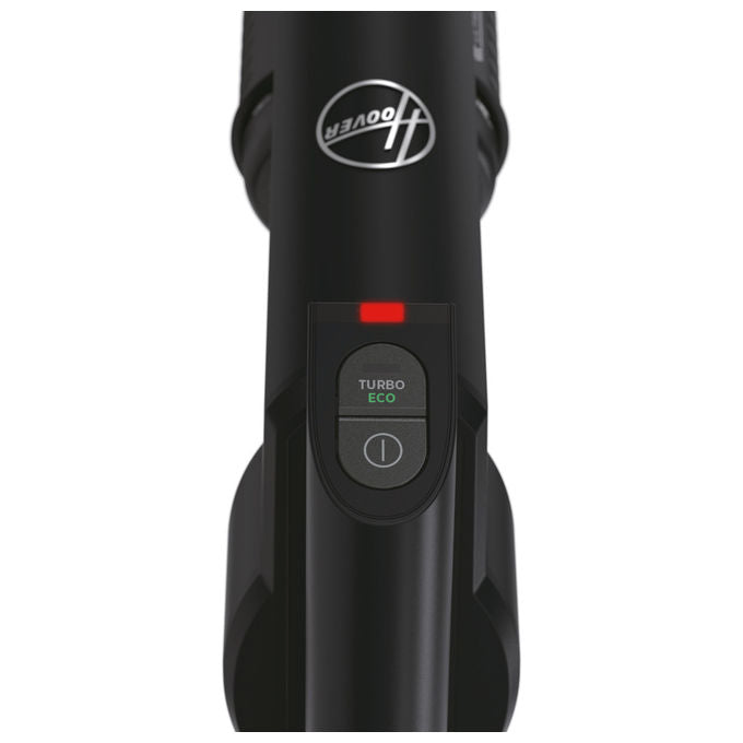 Hoover HF210H Scopa Elettrica 2 in 1 Senza Sacchetto Nero-Rosso