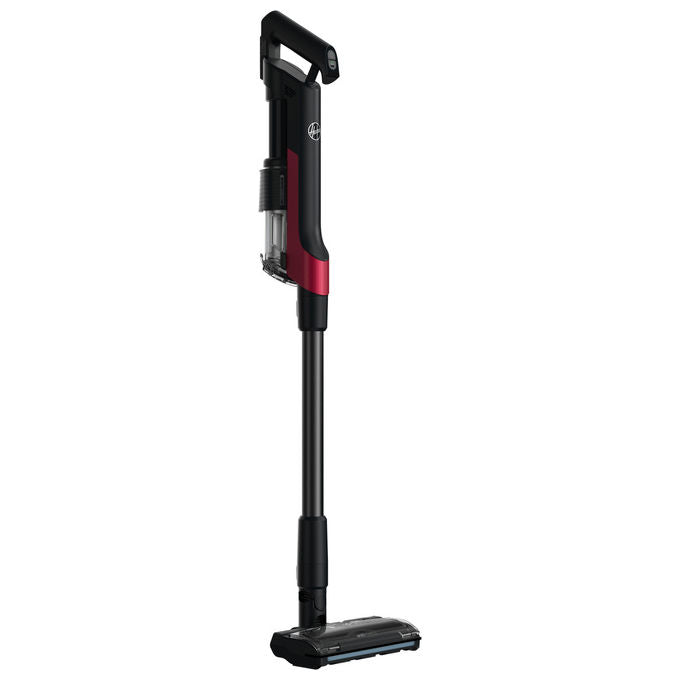 Hoover HF210H Scopa Elettrica 2 in 1 Senza Sacchetto Nero-Rosso