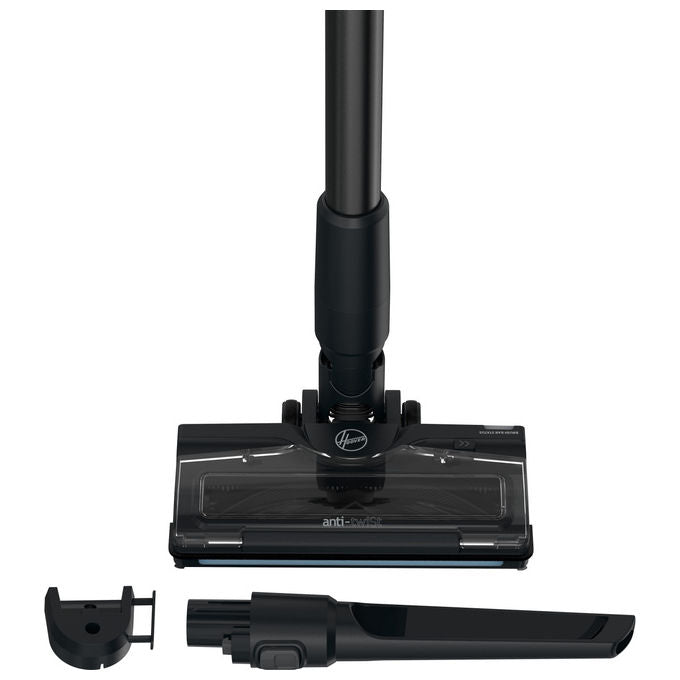 Hoover HF210H Scopa Elettrica 2 in 1 Senza Sacchetto Nero-Rosso