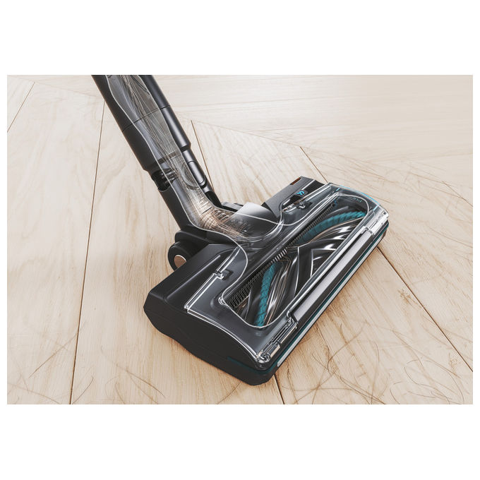 Hoover HF210H Scopa Elettrica 2 in 1 Senza Sacchetto Nero-Rosso
