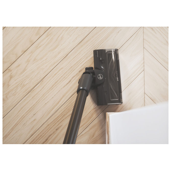 Hoover HF210H Scopa Elettrica 2 in 1 Senza Sacchetto Nero-Rosso