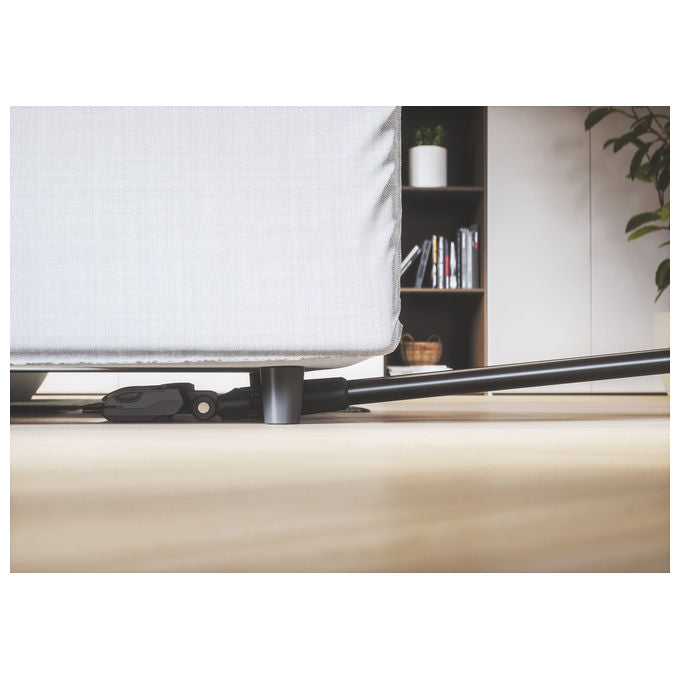 Hoover HF210H Scopa Elettrica 2 in 1 Senza Sacchetto Nero-Rosso