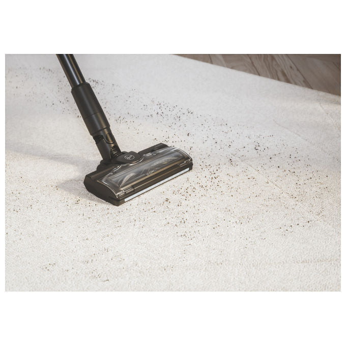 Hoover HF210H Scopa Elettrica 2 in 1 Senza Sacchetto Nero-Rosso