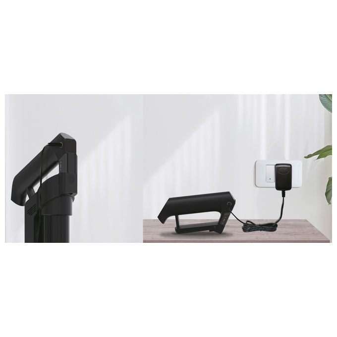Hoover HF210H Scopa Elettrica 2 in 1 Senza Sacchetto Nero-Rosso