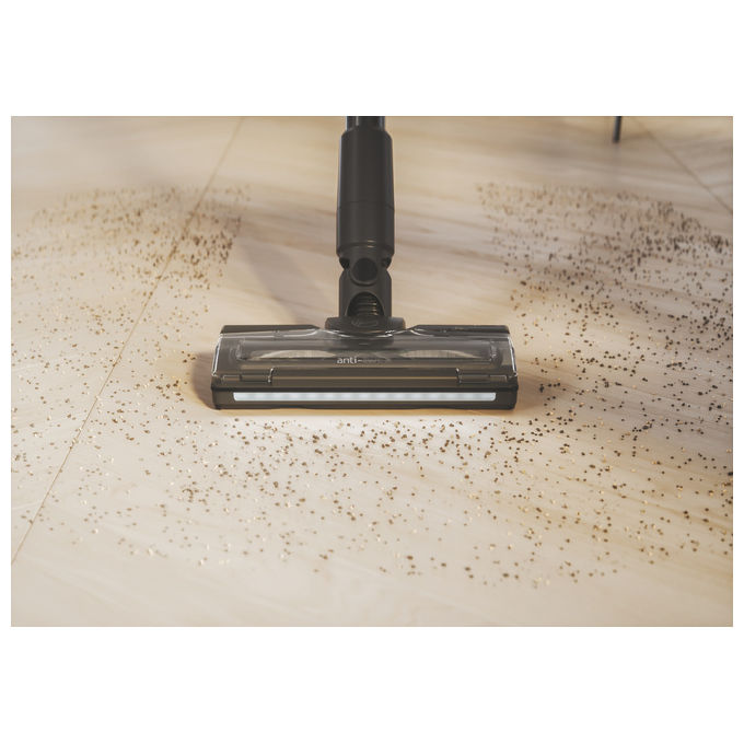 Hoover HF210H Scopa Elettrica 2 in 1 Senza Sacchetto Nero-Rosso