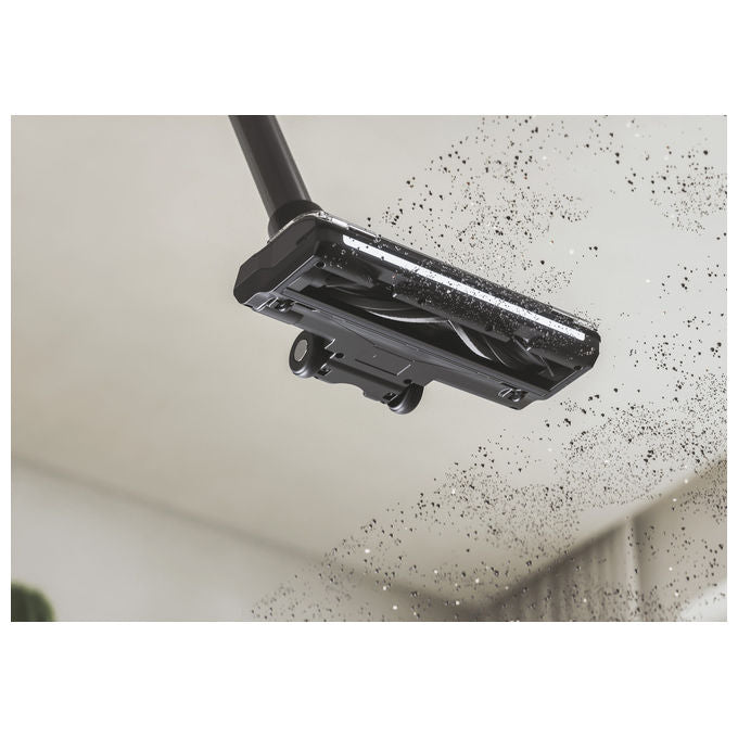 Hoover HF210H Scopa Elettrica 2 in 1 Senza Sacchetto Nero-Rosso