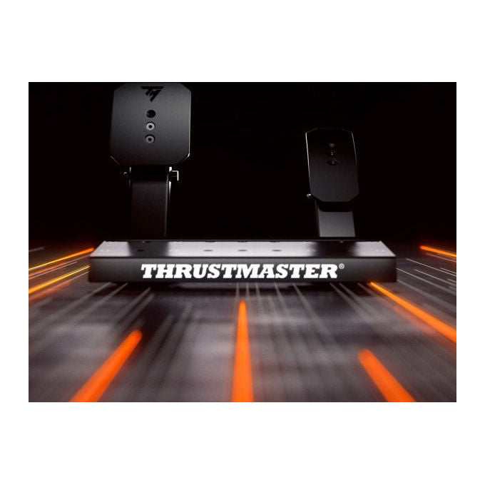 Thrustmaster T598 Volante e Pedaliera per PC PS4 PS5 Nero Rosso
