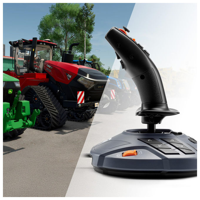 Thrustmaster SimTask FarmStick Joystick Multifunzione PS5 PC 33 pulsanti 3 assi H.E.A.R.T colore Nero