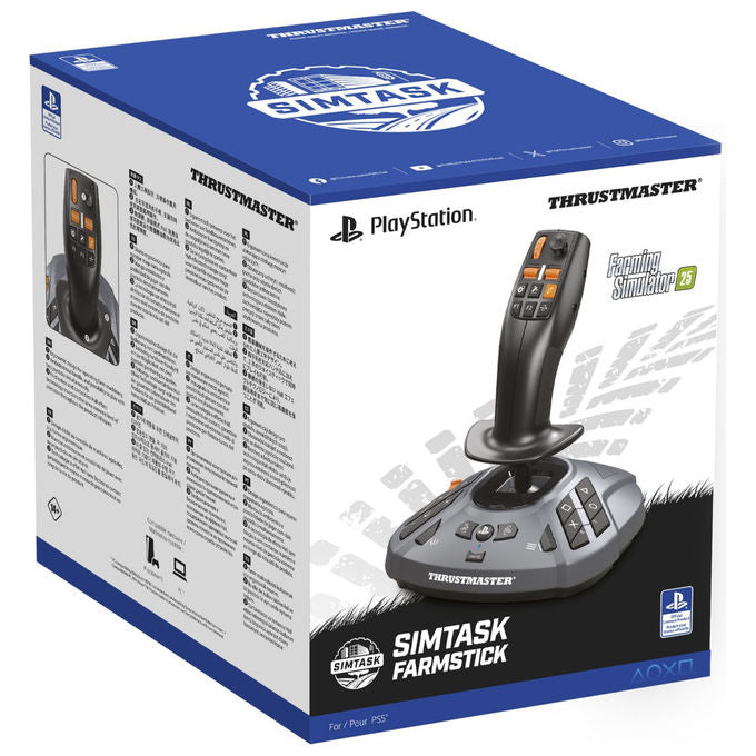 Thrustmaster SimTask FarmStick Joystick Multifunzione PS5 PC 33 pulsanti 3 assi H.E.A.R.T colore Nero