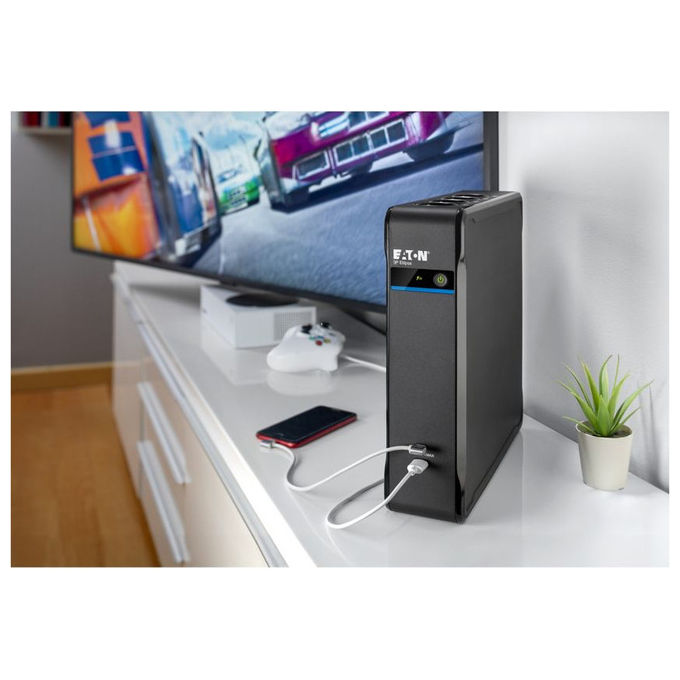 Eaton 3P1300UD 3P Ellipse Gruppo di Continuita' UPS Standby 1300 VA 840 W 8 Prese Schuko USB colore Nero