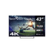 Smart Tech 43QG02V Tv 43 Pollici 4K Ultra Hd Grigio