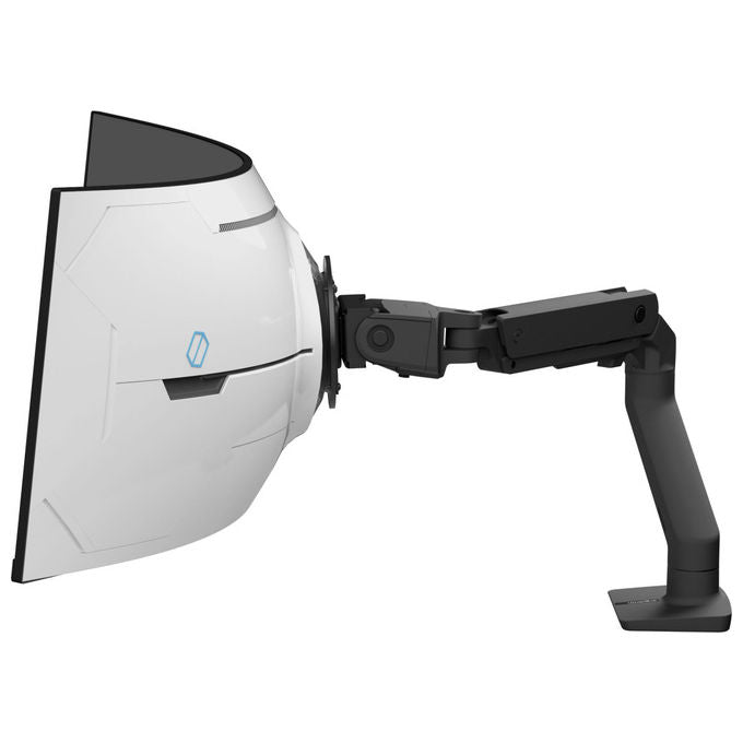 Ergotron Braccio Monitor HX Con Morsa Nero Fino A 57 Pollici