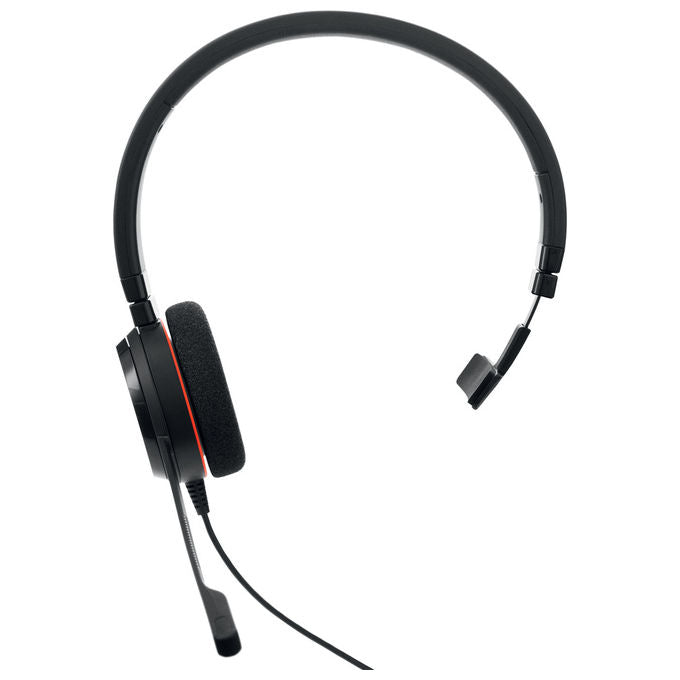 Jabra Evolve 20 Monoauricolare Cablato USB-C-A Ufficio Nero