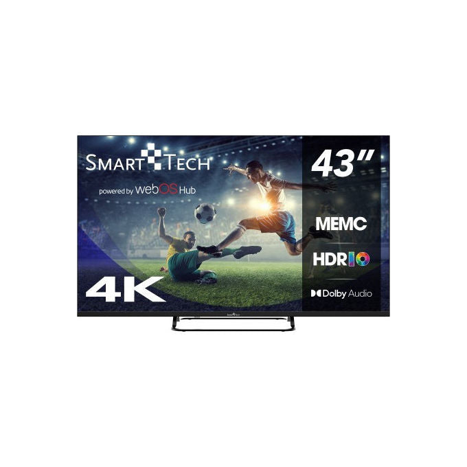Smart Technologies Tv 43UW02V 43'' 4K Ultra HD Smart Wi-Fi Nera