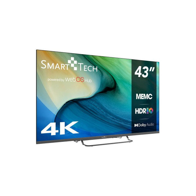 Smart Technologies Tv 43UW02V 43'' 4K Ultra HD Smart Wi-Fi Nera