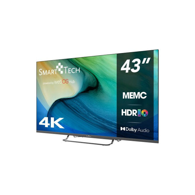 Smart Technologies Tv 43UW02V 43'' 4K Ultra HD Smart Wi-Fi Nera