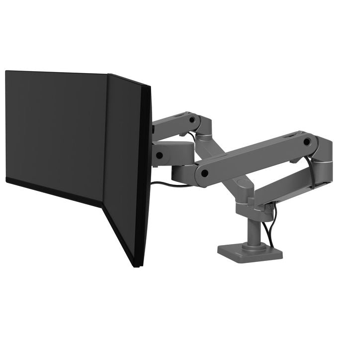 Ergotron LX Pro Supporto TV Scrivania, Grigio scuro, 27 pollici
