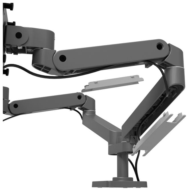 Ergotron LX Pro Supporto TV Scrivania, Grigio scuro, 27 pollici