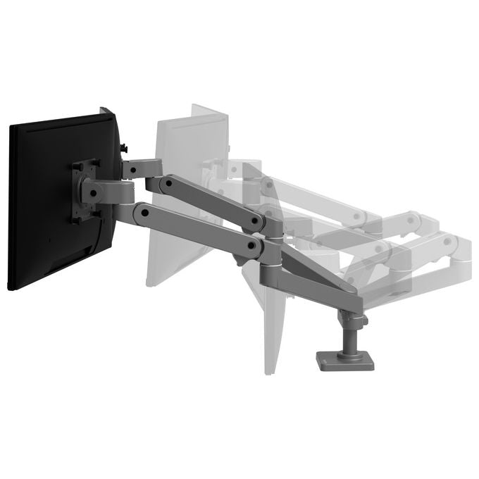 Ergotron LX Pro Supporto TV Scrivania, Grigio scuro, 27 pollici