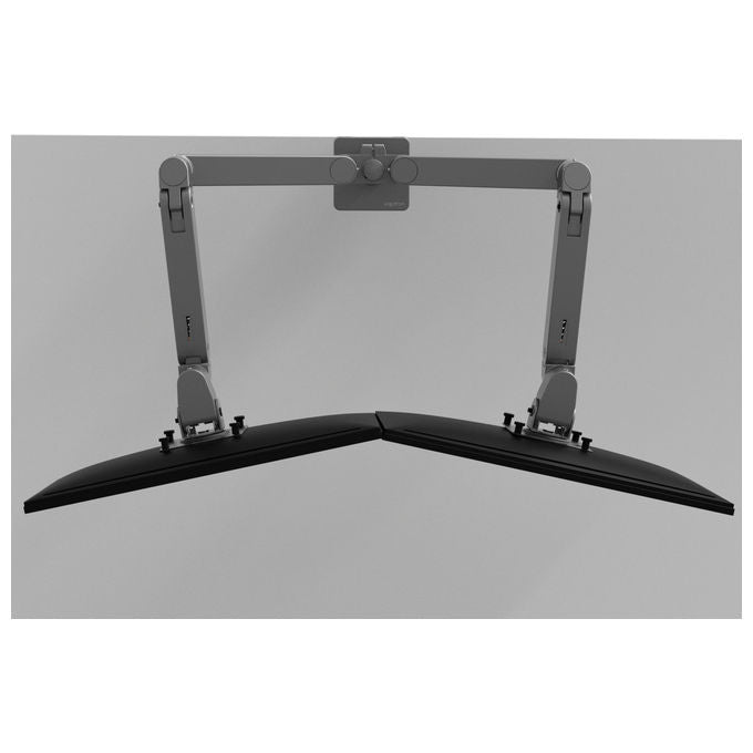 Ergotron LX Pro Supporto TV Scrivania, Grigio scuro, 27 pollici