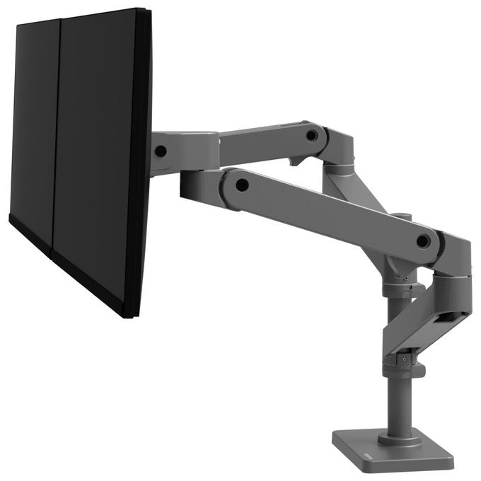 Ergotron LX Pro Supporto Monitor Scrivania 27'' Grigio Scuro