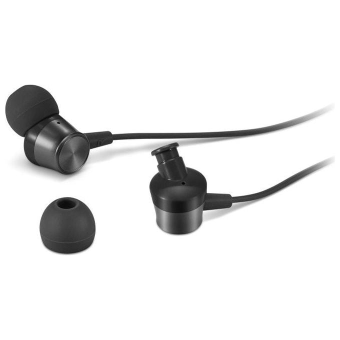Lenovo Cuffie In-ear USB-C Nero con Microfono