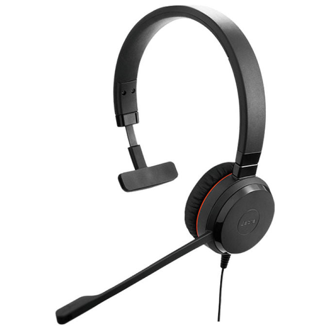Jabra Evolve 30 II Auricolare Mono Cablato USB-C-A per Ufficio Nero