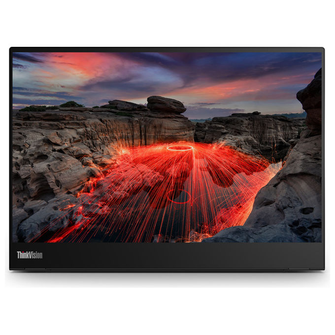 Lenovo ThinkVision M14t Gen 2 Monitor Portatile Touch 14'' 2.2K