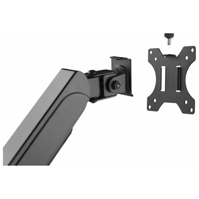 Equip Staffa Monitor Tripli 17-27 pollici da Scrivania Nero