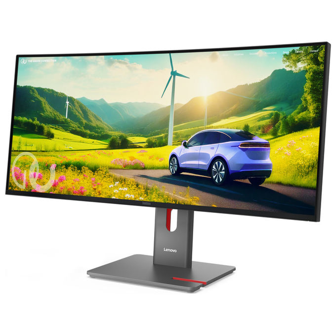 Lenovo ThinkVision P34WD-40 Monitor Curvo 34'' Quad HD Ultrawide