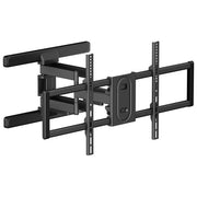 Equip Staffa TV Full Motion 43'' 100'' 2 Snodi VESA 800x400 Carico 60 Kg Gestione Cavi colore Nero