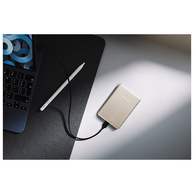 Intenso MW5000 Power Bank Magnetica Wireless Champagne