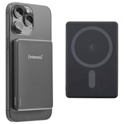 Intenso MW5000 Power Bank 5000 mAh Wireless MagSafe Grigio