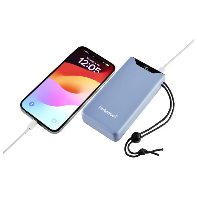 Intenso Powerbank 20000 mAh Blu Ricarica Veloce