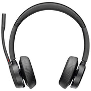 Poly Voyager 4320-M Cuffie Biaurali Wireless Bluetooth con Dongle USB-A-USB-C
