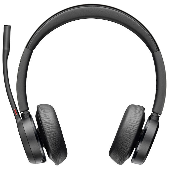 Poly Voyager 4320-M Cuffie Biaurali Wireless Bluetooth con Dongle USB-A-USB-C