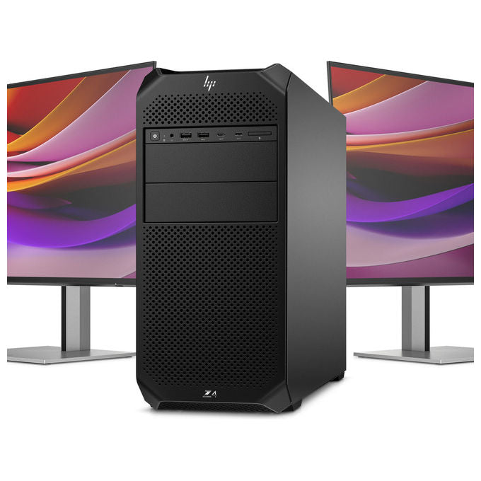 HP 82G24ET Z4 G5 Workstation Tower AI Intel Xeon W3-2425 32 GB DDR5 1 TB SSD Windows 11 Pro Wolf Pro Security colore Nero