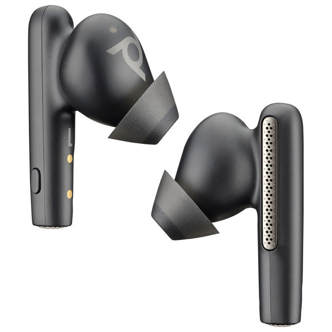 Poly Voyager Free 60+ UC Cuffie Wireless Nero con Custodia Touchscreen