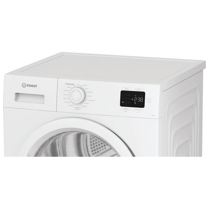 Indesit C YD 93D WW IT Asciugatrice Pompa di Calore 9 Kg Classe D 64 dB QuickDry (84x60x61 cm) colore Bianco