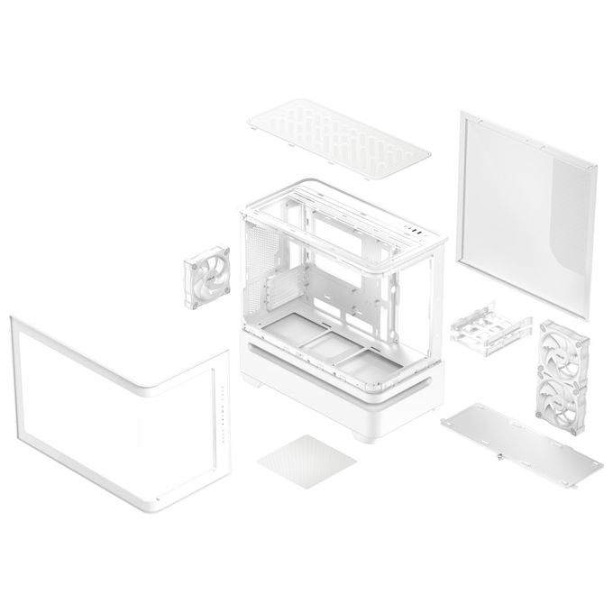 ASUS Prime AP202 ARGB Bianco Case mATX
