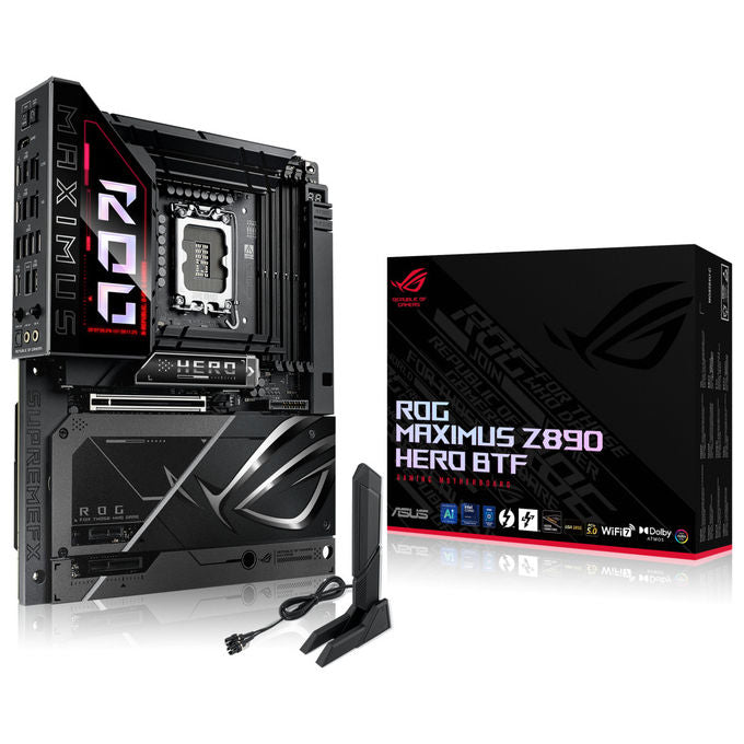 ASUS Rog Maximus Z890 Hero Btf, Scheda Madre Atx Intel Z890