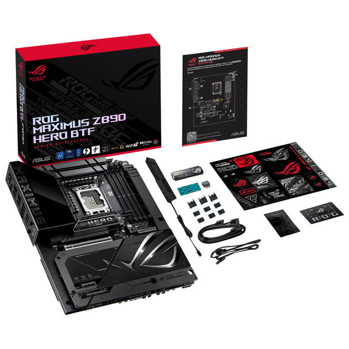 ASUS Rog Maximus Z890 Hero Btf, Scheda Madre Atx Intel Z890