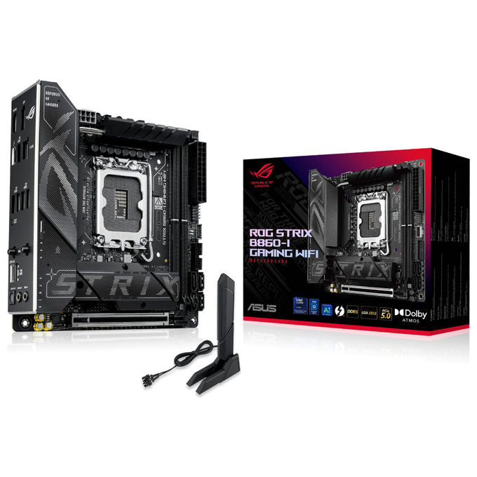 Asus Rog Strix B860-I Gaming WiFi Scheda Madre Mini ITX