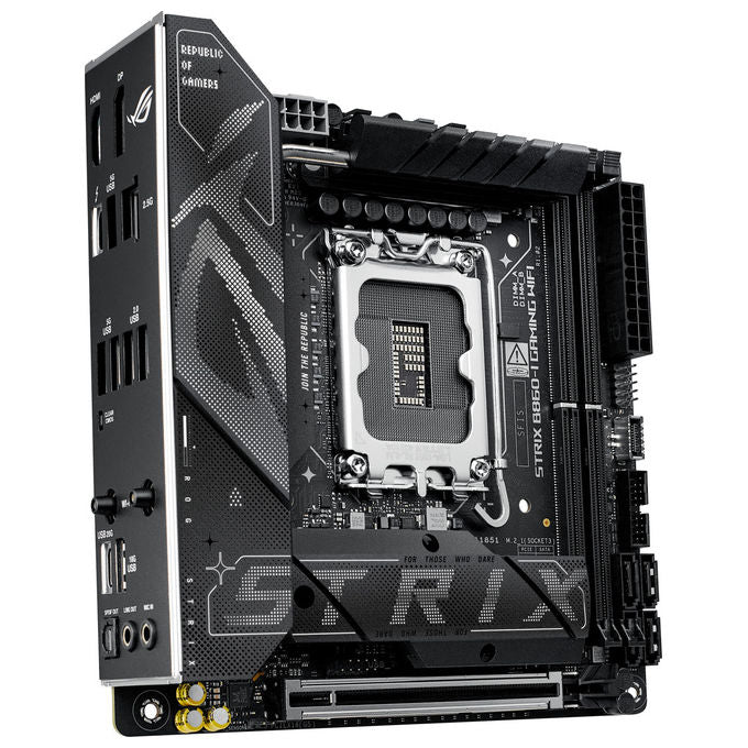 Asus Rog Strix B860-I Gaming WiFi Scheda Madre Mini ITX